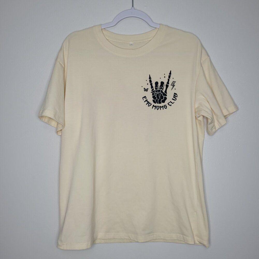 EMO Mom's club it was never a phase punk music short sleeve shirt size small